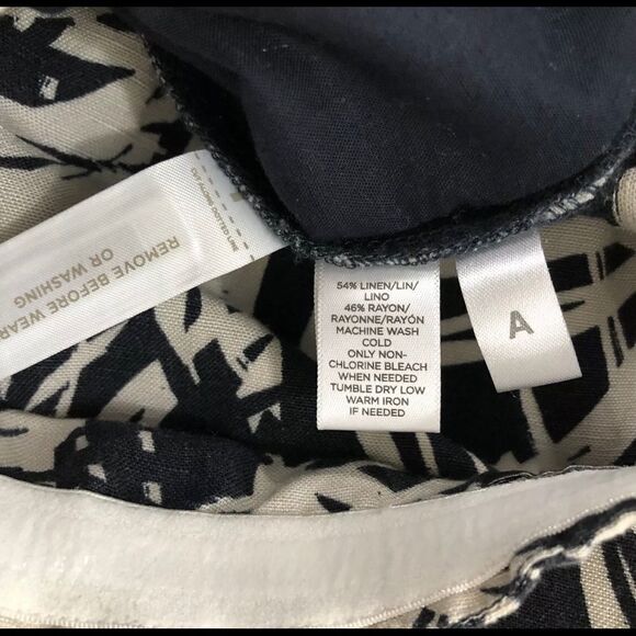 LOFT Jungle Fever Strapless Black Jumpsuit 2 - Picture 9 of 9